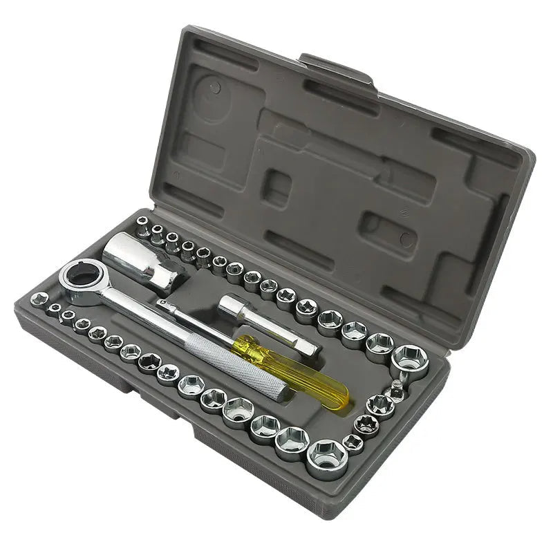 Ratchet Wrench And Socket Set