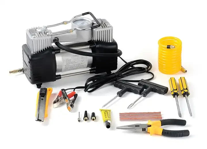 Portable Automatic Car Tire Inflator – Handheld Air Compressor Pump Kit