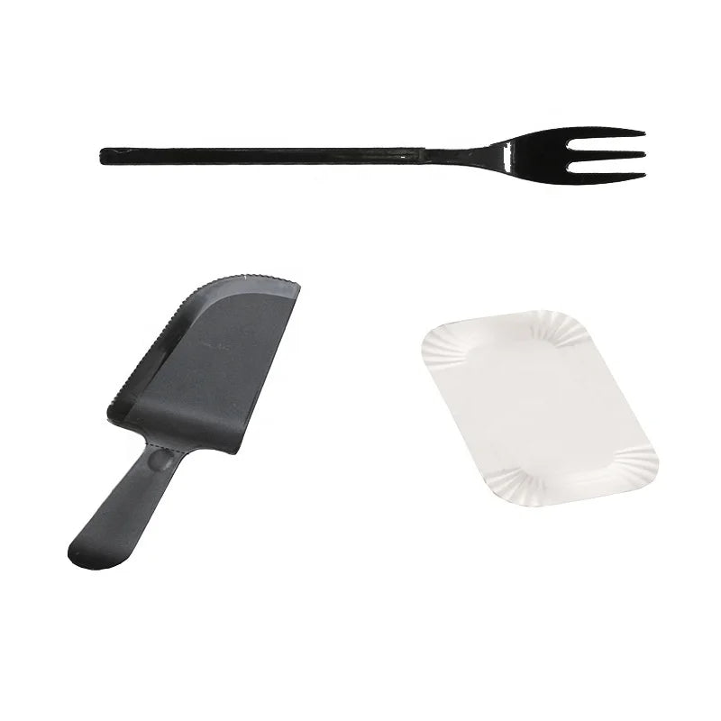 Disposable Colored Plastic Tableware – Party Spoon, Fork & Knife Set for Birthdays & Weddings