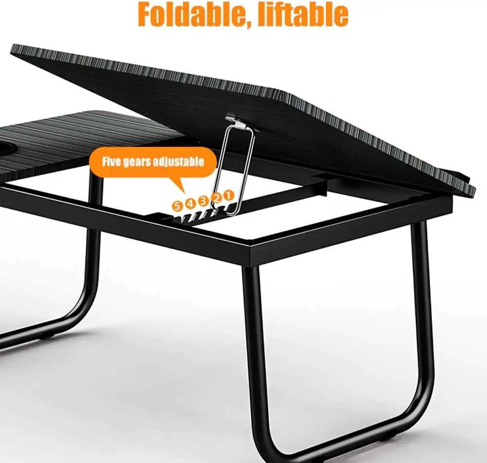 WorkFold Adjustable Laptop Desk – 56 x 33 Cm