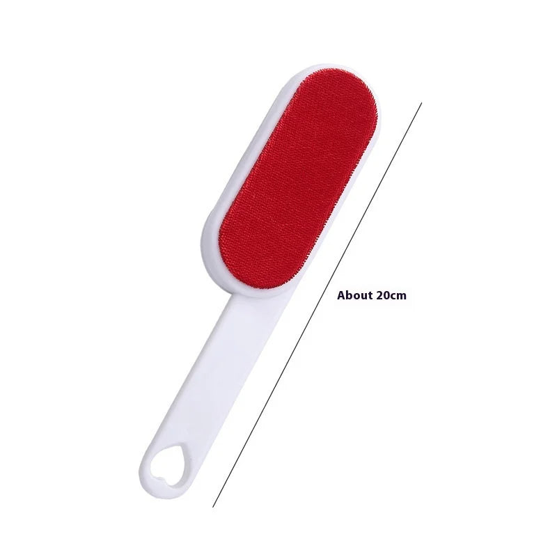 Double-Sided Lint Remover Brush – Manual Static Hair & Dust Cleaner for Clothes and Bedding