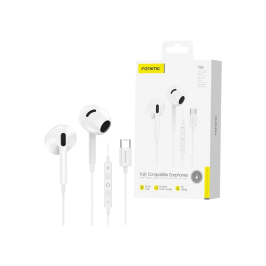 Foneng T66 Type-C Earphones