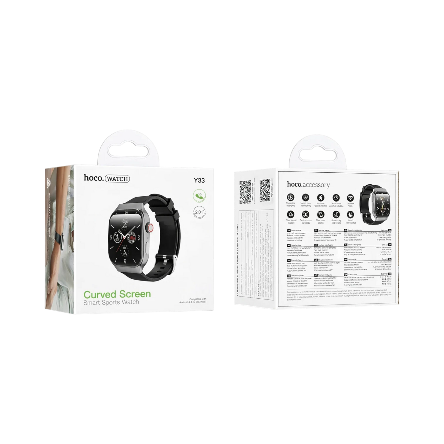 Hoco Y33 Curved Screen Smart Watch