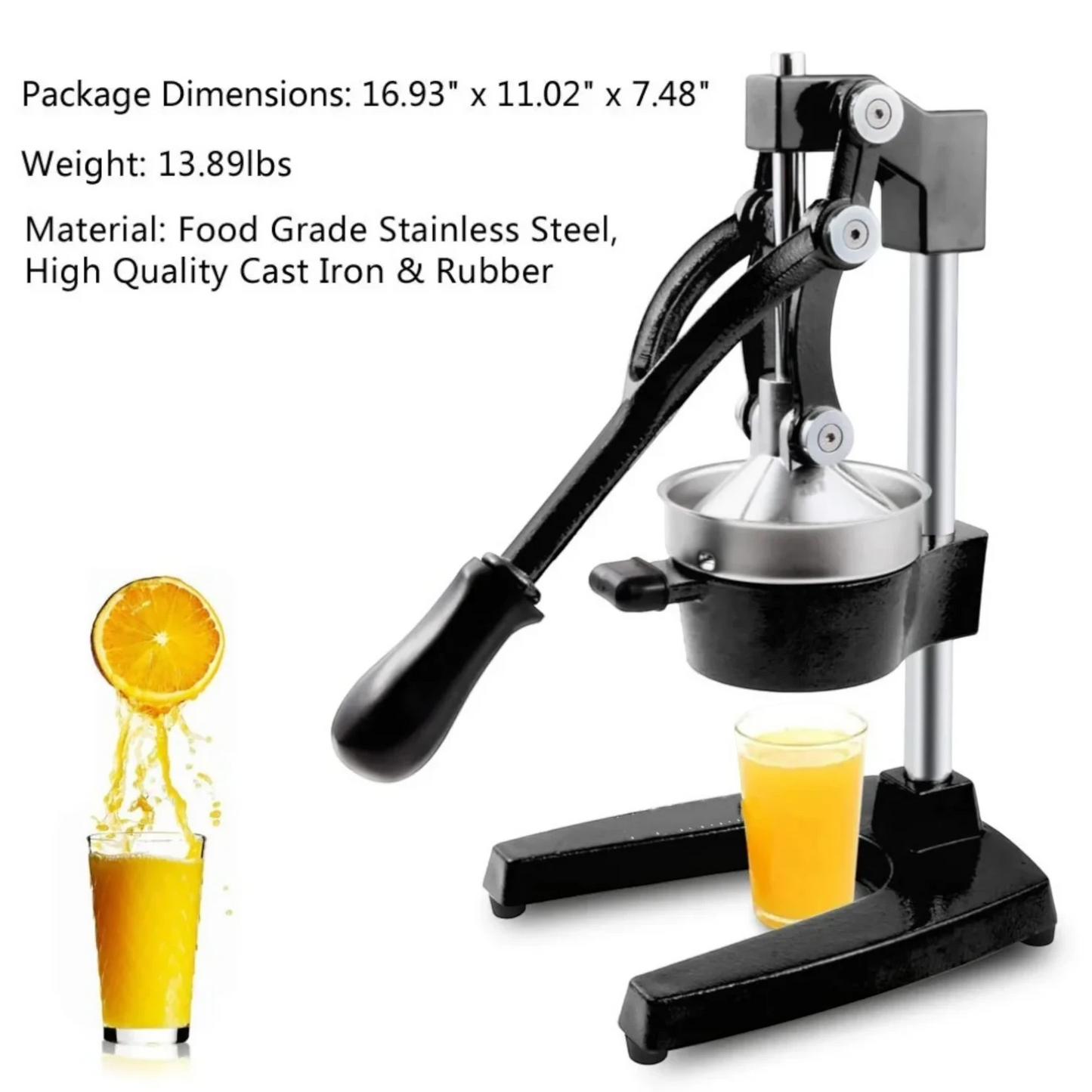 Manual Citrus Juicer Press