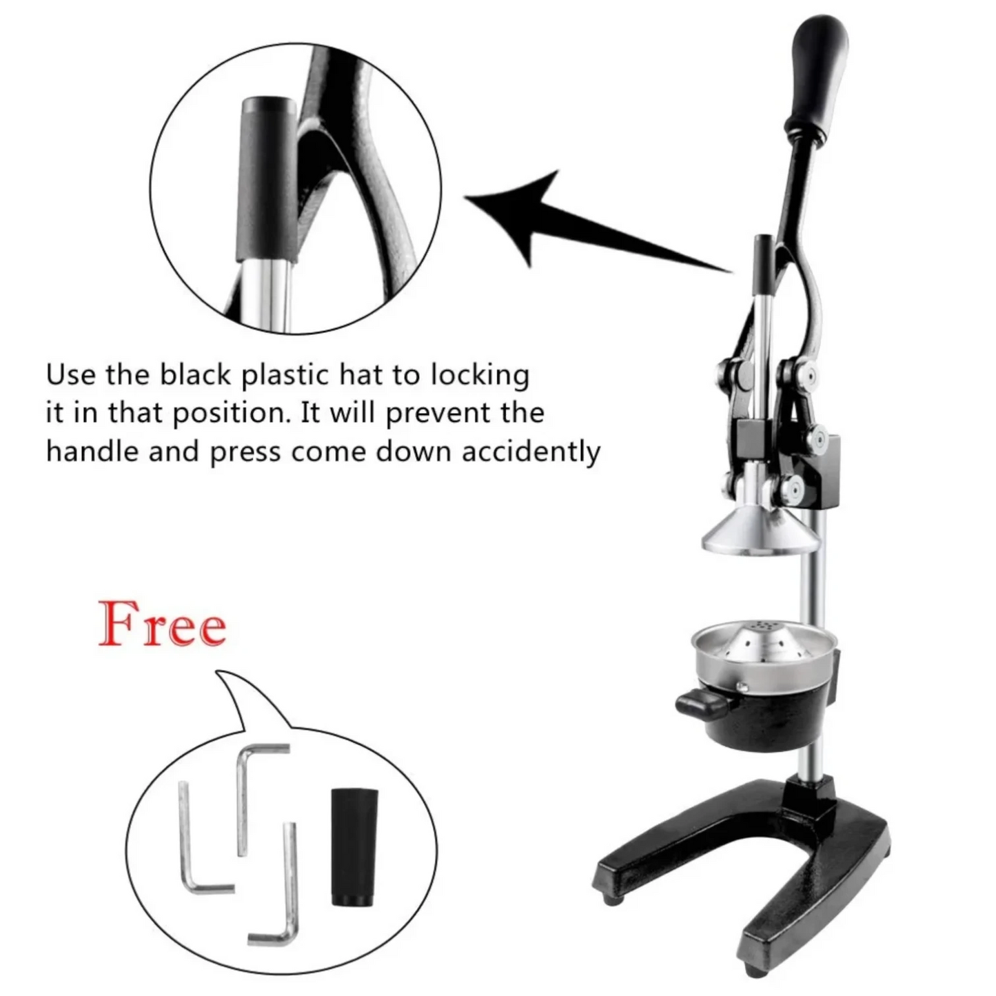 Manual Citrus Juicer Press