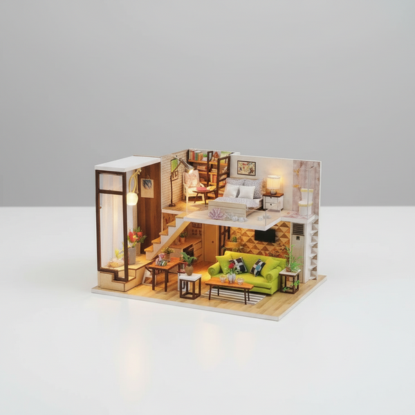 Mini Decorative DIY Nordic House – M030