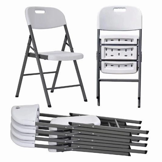 Foldable Heavy-Duty Chair – Steel Frame