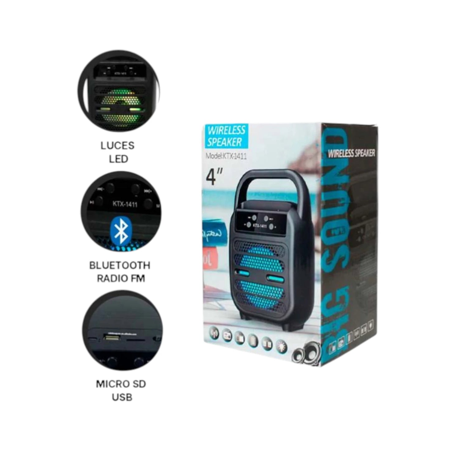 Ktx-1411 Wireless Speaker