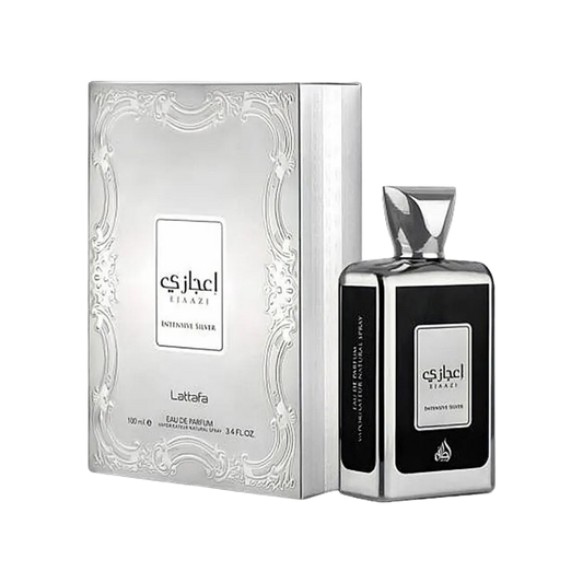 Lattafa Ejaazi Intensive Silver Eau de Parfum Unisex - 100ml