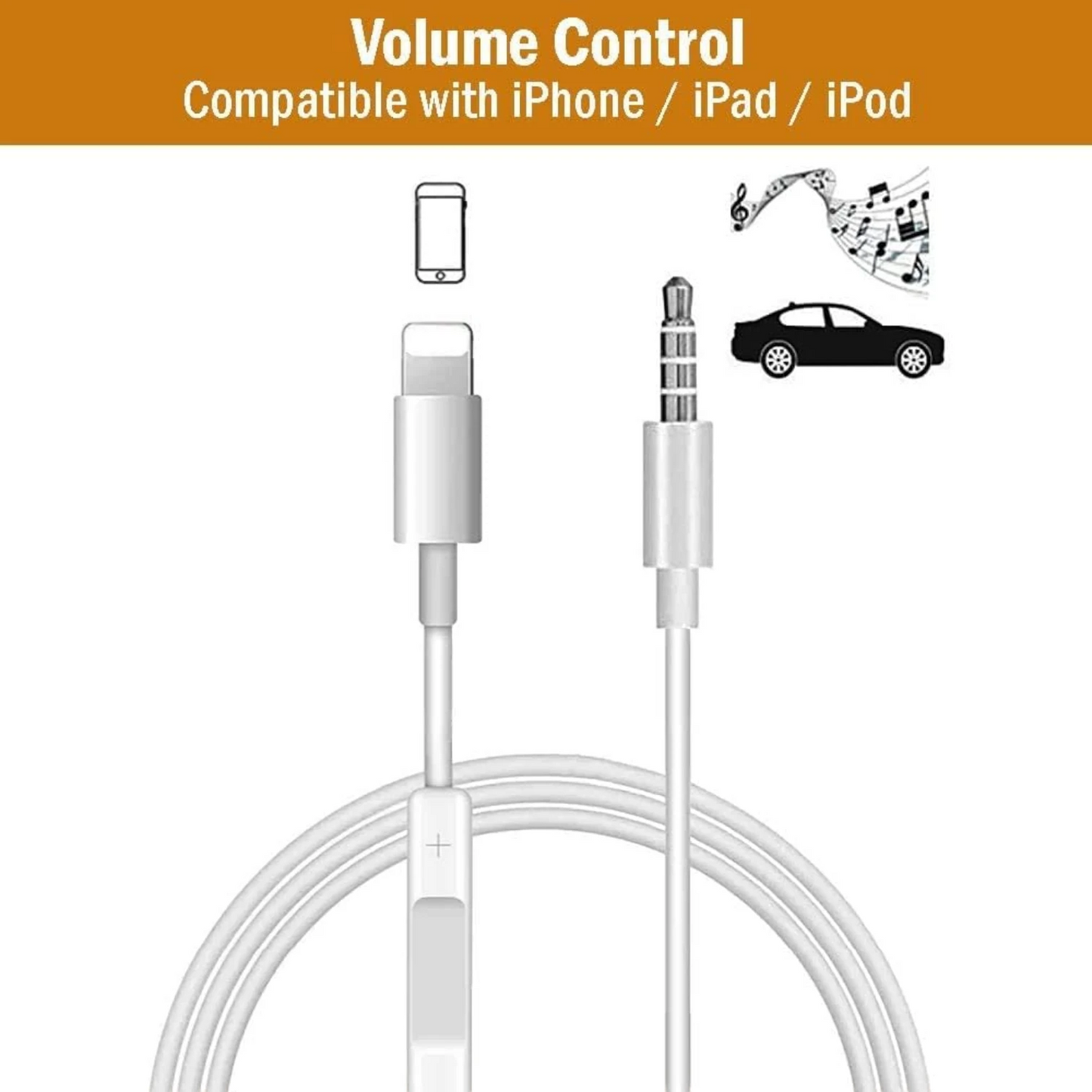 Lightning AUX Audio Cable