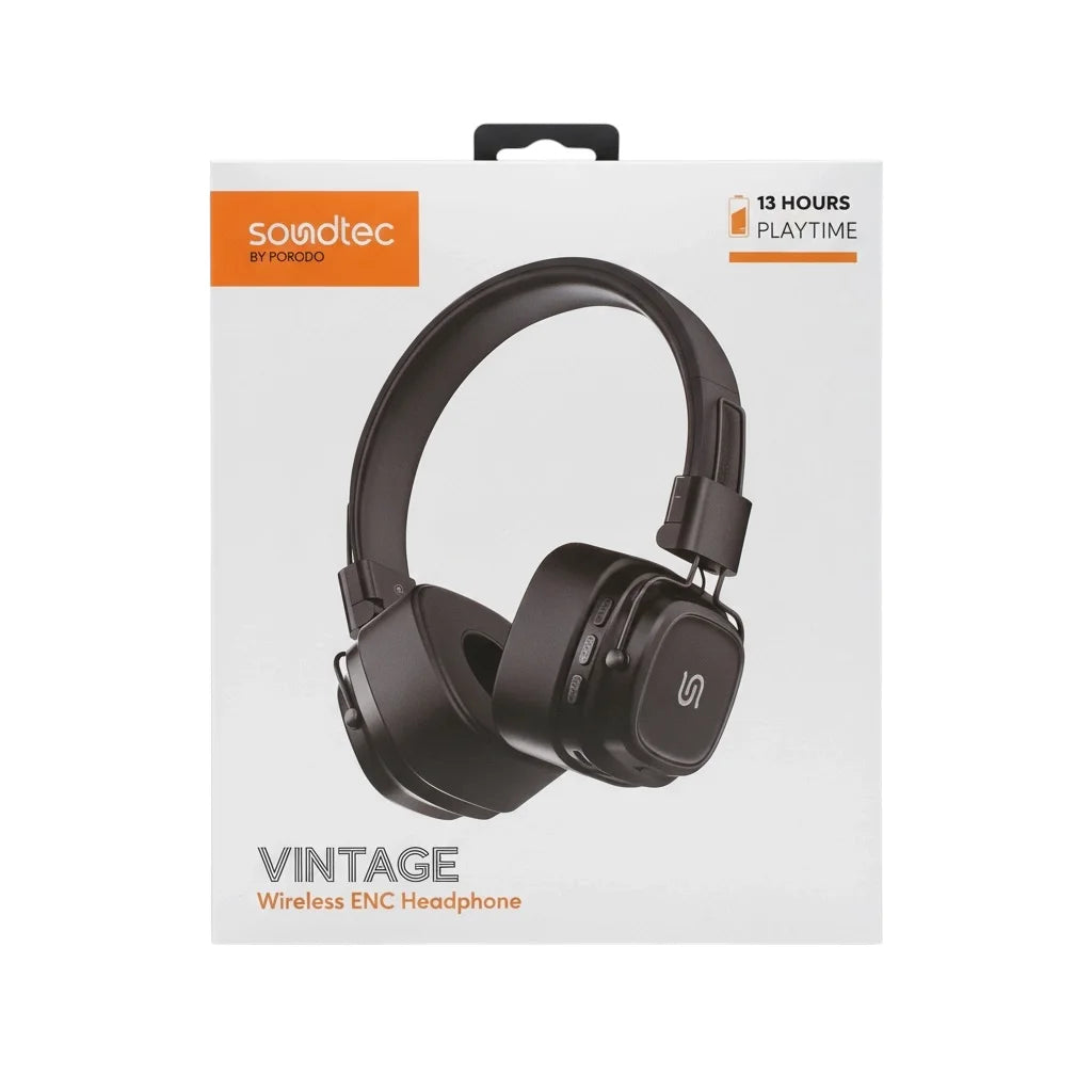 Soundtec Vintage Wireless Headphones