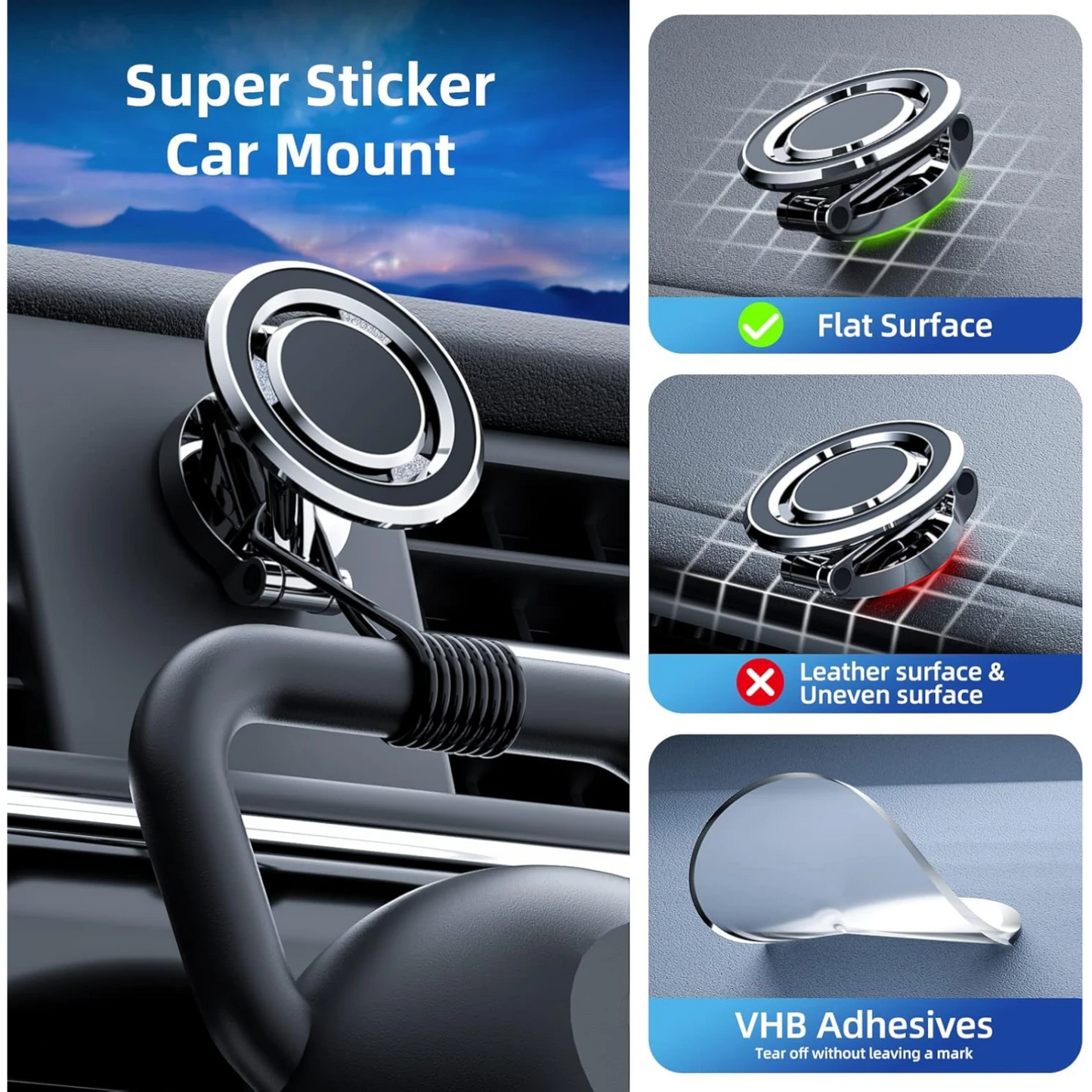 E82 Magnetic Car Mount