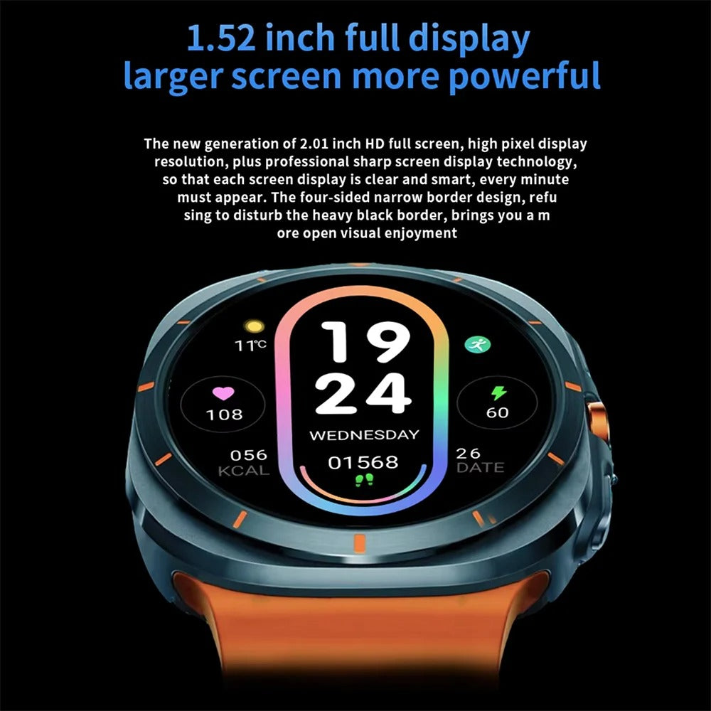Porodo Voyager Smart Watch – Black