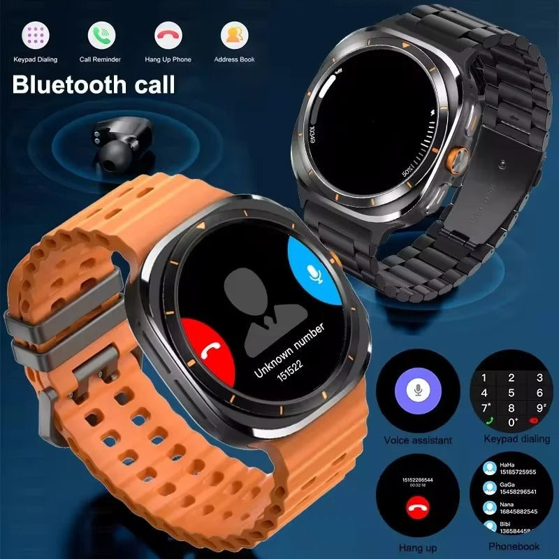 Porodo Voyager Smart Watch – Black