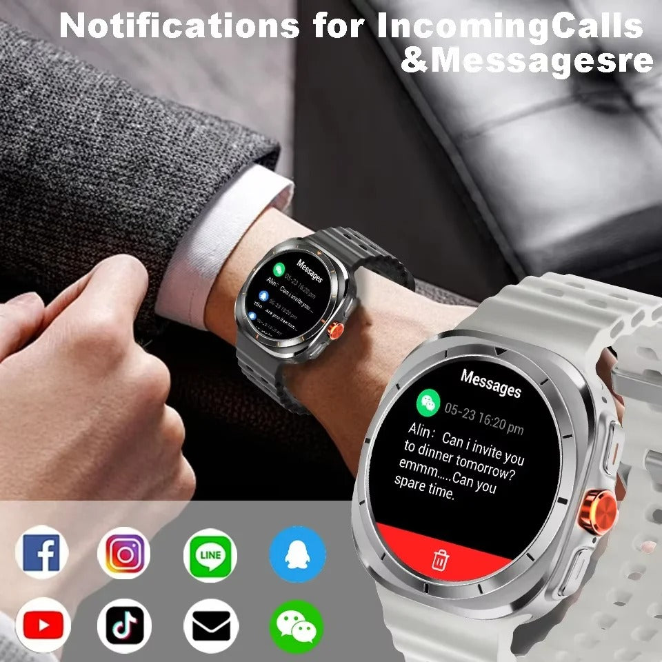 Porodo Voyager Smart Watch – Black
