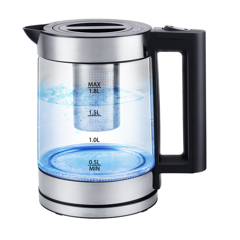 Electric Kettle Tea Maker Set – Fast Boiling Cordless Samovar in Middle Eastern, Persian, Turkish & Russian Style
