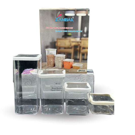 Elegant Food Storage Box Set – 5 Pcs