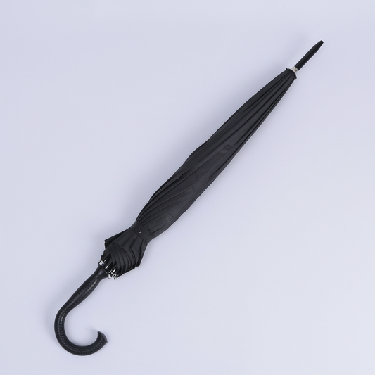 Classic Medium Black Stick Umbrella
