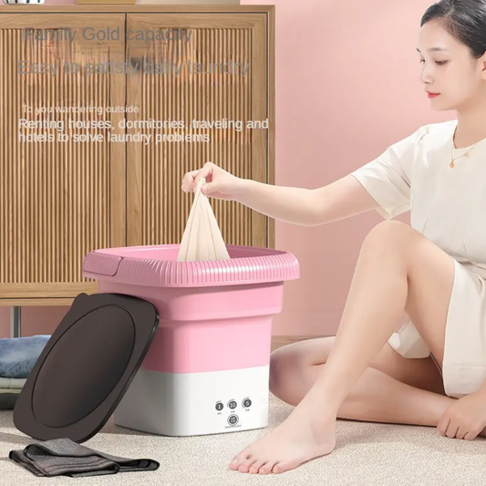 KM Foldable Mini Washing Machine
