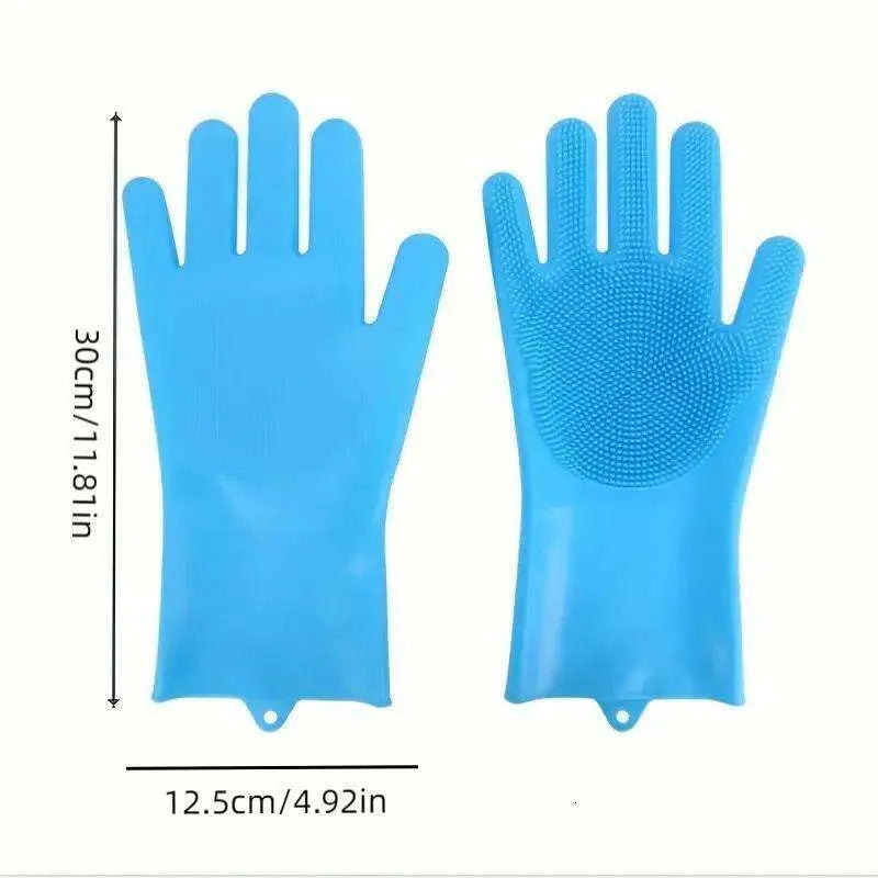Multifunctional Silicone Spikes Gloves