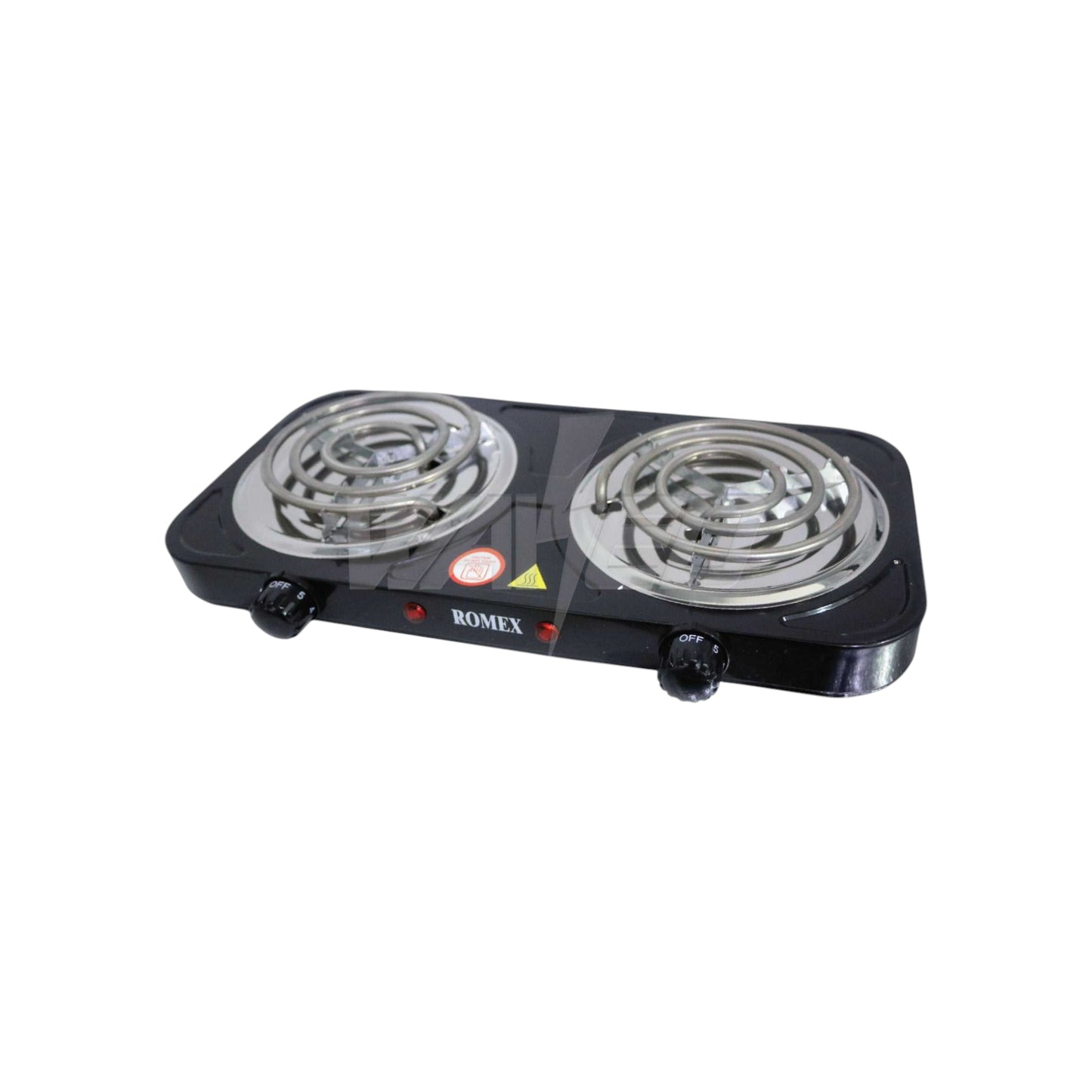 ROMEX Dual Burner Electric Stove Hot Plate – 3000W Portable Countertop Cooking