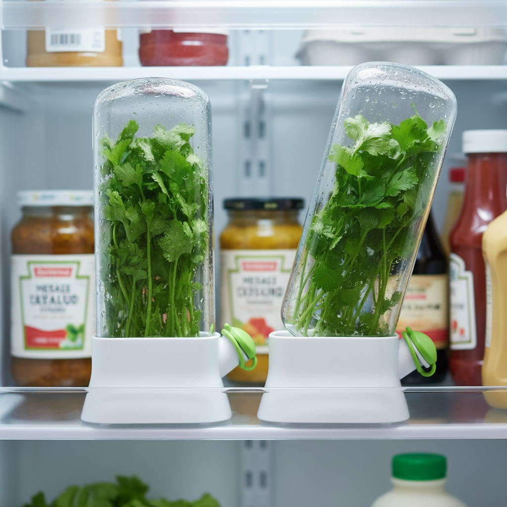 Herb Keeper Container – Fresh Herb Storage