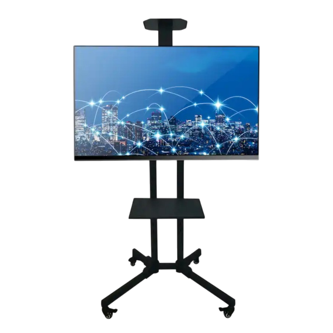 TechStand TV Trolley with Accessory Shelf