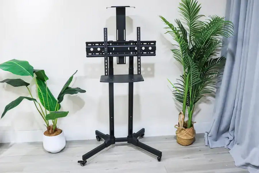TechStand TV Trolley with Accessory Shelf